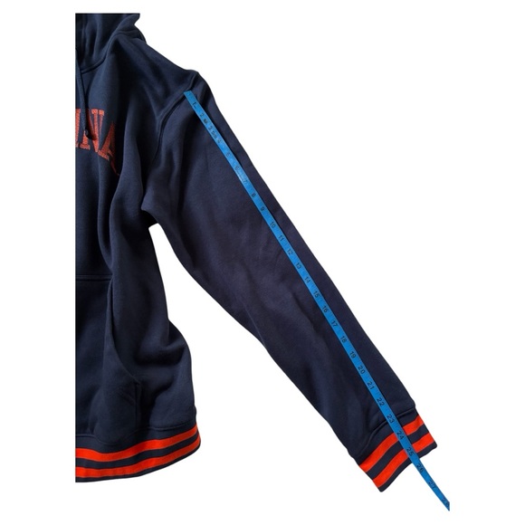 2/$24 🌻 Nike Men's University of Virginia Hoodie Sweatshirt Navy w Orange Sz L - Picture 4 of 6